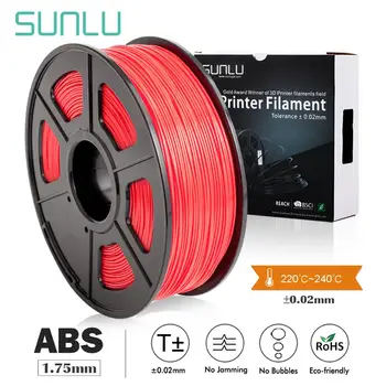 

3D Printing Filament ABS 1kg 1.75mm Spool Black Grey White Color 3d printer Model printing Material Oversea Shipping