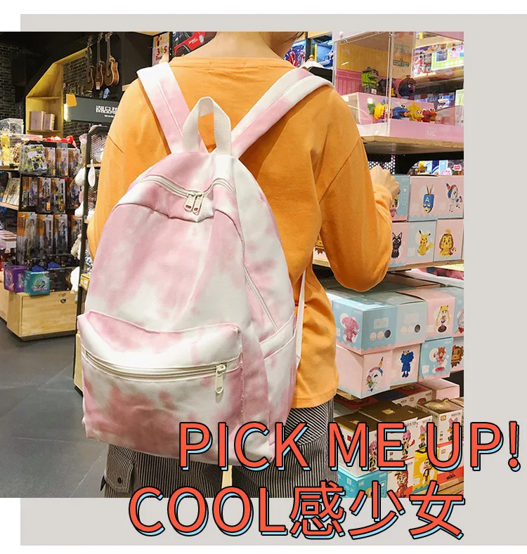 moda gradiente mochila para adolescente