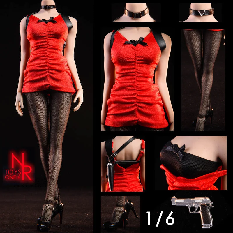 NRToys NR18 1/6th Ada Wang платье для 1/6 фигурки