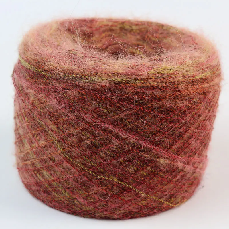 Soft Warm Angola Mohair Wool Yarn Baby Organic Thin Yarn Hand Knitting Sewing Weaving Crochet Thread 250g X3054 2