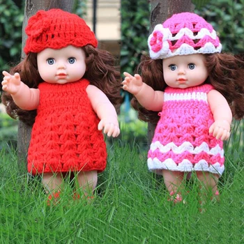 

30CM reborn Baby dolls kawaii Doll Toys Girl blink eye baby girls Curly Hair pretend play Toys Gifts Brinquedos