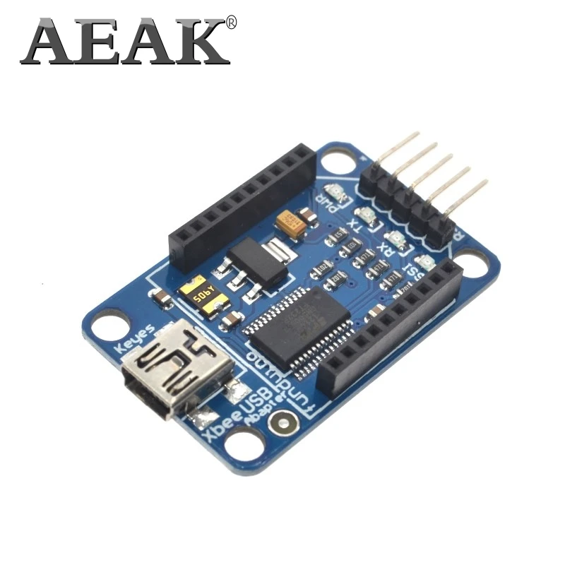 AEAK XBee Explorer Xbee USB мини адаптер Модульная плата базовый щит Многофункциональный FT232
