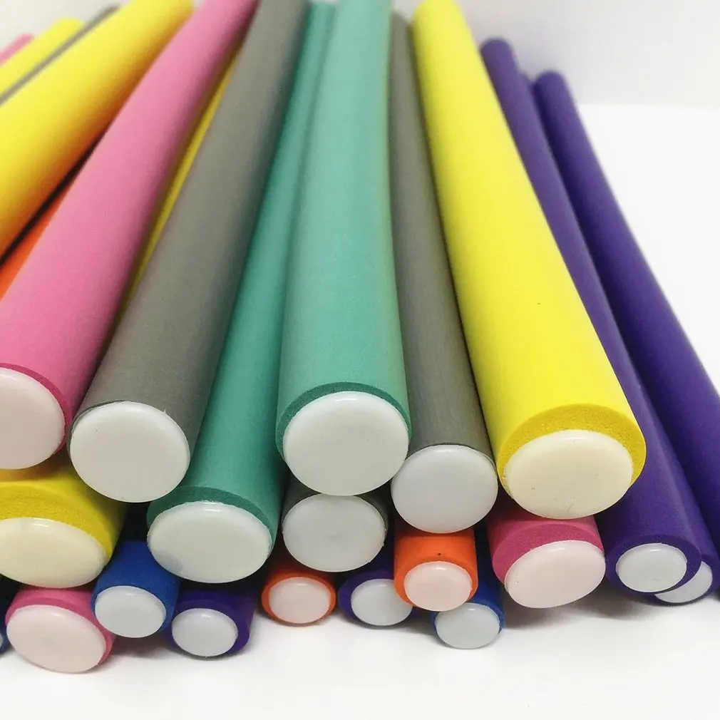 Curly Hair Universal Bar Pearl Cotton Hair Stick Does Not Hurt Hair Sponge Hair Salon Special 3