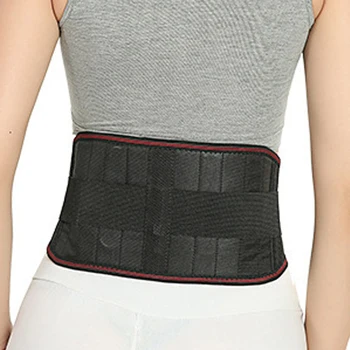 

Tourmaline Self-heating Magnetic Steel Bar Orthopedic Girdle Lumbar Sciatica Waist Support Belt Posture Corretor Lower Back Pain
