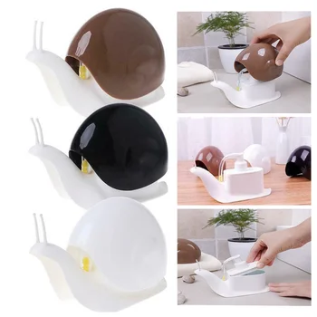 

Portable Cartoon Snail Refillable Bottle Liquid Shampoo Soap Dispenser Water Container Press Type Bottling for Home Bathroom
