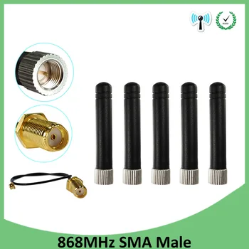 

868MHz Antenna 3dbi SMA Male Connector Plug 868MHz Directional Antena Small Size 868MHz Antenne + 21cm RP-SMA Pigtail Cable