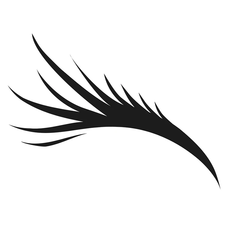 Creativity Auto Eyelash Graphics Car Sticker Funny Car lights Decals