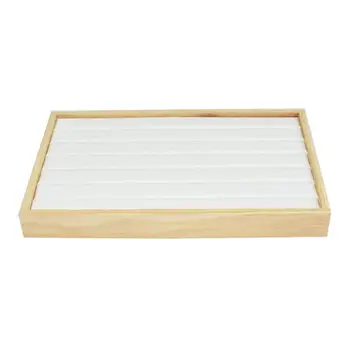 

Ring Earrings Organizer Holder Jewelry Tray Box Showcase Display Drawer X7JB
