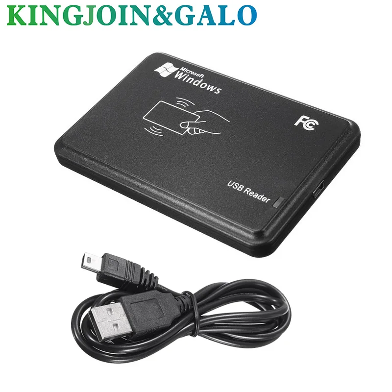 10pcs/lot New USB RFID ID Contactless Proximity Smart Card Reader EM4001 EM4100 Windows