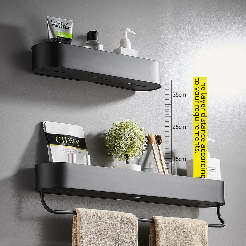 Bathroom Wall Mounted Shelf Rack Towel Holder Shower Storage Basket Kitchen Organizer storage rack towel rack bathroom shelf shower shelf bathroom storage shelf storage shelf bathroom accessories shower rack bathroom corner shelf floating shelves