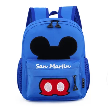 

New children's schoolbag kindergarten cartoon Mickey schoolbag Minnie backpack princess schoolbag boy girl schoolbag
