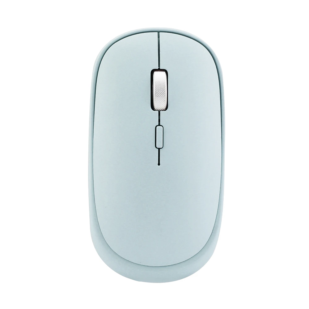 Green Bluetooth 4,0+ 2,4G Беспроводная мини оптическая компьютерная розовая мышь 1000/1200/1600 dpi 3D офисная USB мышь для Macbook ПК ноутбука - Цвет: Green