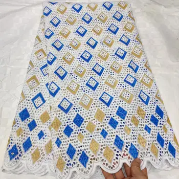 

Madison African Lace Fabrics 2019 High Quality Swiss Voile Lace African Dry Lace Fabric Swiss Voile Swiss Cotton Lace Sewing