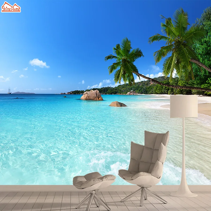 Details about   3D Beach Vacation 642NA Business Wallpaper Wall Mural Self-adhesive Commerce Amy 