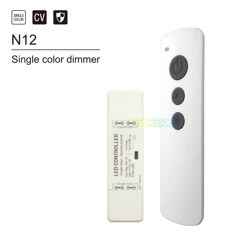 Nano Новый DC5 24V Одноцветный/CCT/RGB/RGBW Беспроводной RF пульт дистанционного управления