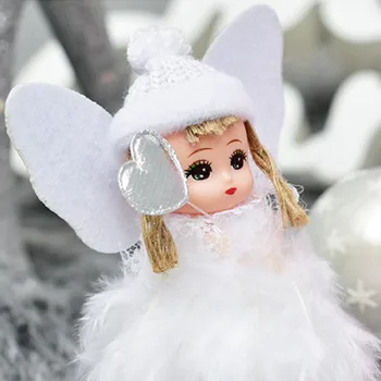 

Christmas Gifts Cute Angel Doll Christmas Tree Ornament Noel Navidad Decor Christmas Decoration for Home New Year Gifts for Kids