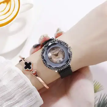 

JBAILI Women Watch Fashion Quartz Lady Magnet Watchband High Quality Casual Waterproof Wristwatch Gift for Wife 2020 reloj mujer