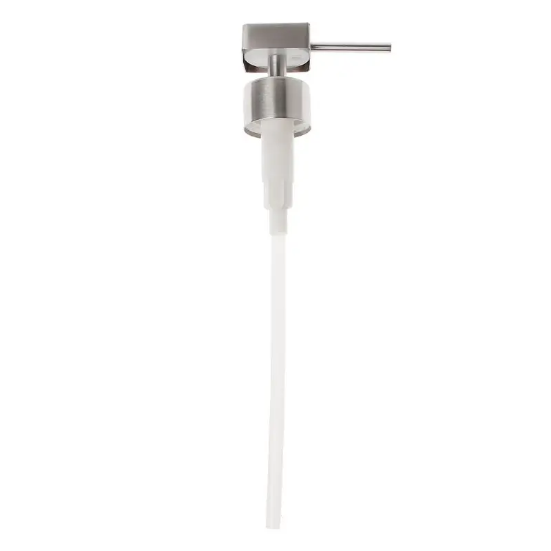 Stainless Steel Liquid Soap Dispenser Nozzle 12 OZ Hand Lotion Pump Fitting 6