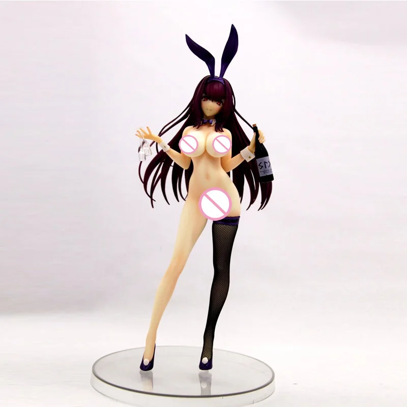 1/7 Fate/Grand Order Scathach Bunny, что пронзает со смерти Ver голая Смола Коллекция аниме фигура сексуальная девушка модель игрушки