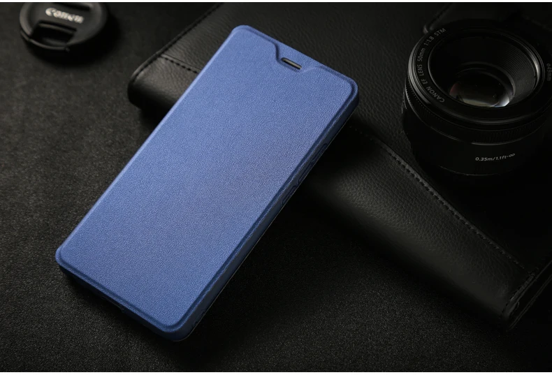 Deep Blue Умный кожаный флип-чехол с подставкой для huawei Y5II Y5 II 2/Y6ii компактный мини CUN-U29 CUN-L21 CUN-L01 чехол Honor 5A LYO-L21 Coque - Цвет: Deep Blue