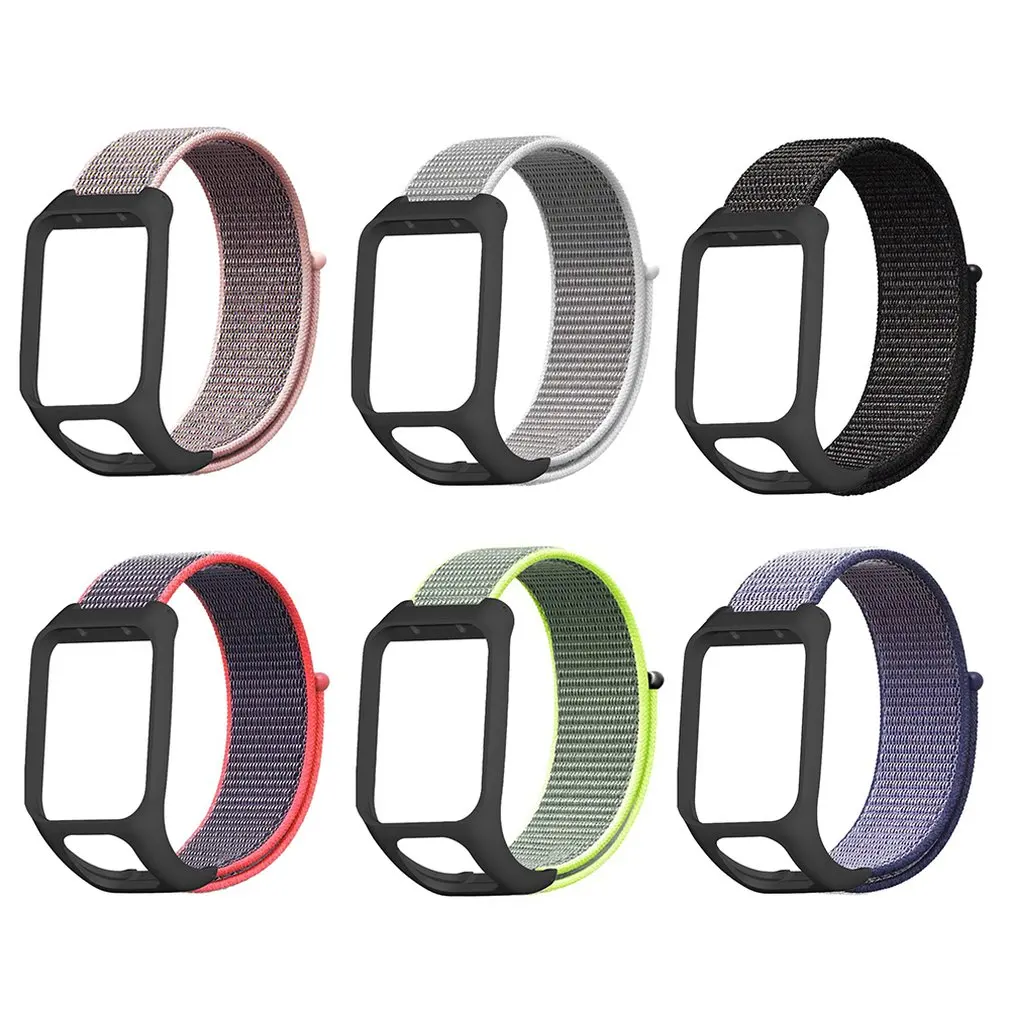 

For Tomtom Runner3 For Tomtom Adventurer Loopback Nylon Canvas Strap Professional Fashion Simple Design