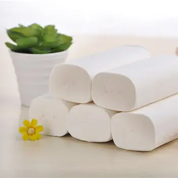 

12 Rolls Toilet Paper Silky Smooth Soft Virgin Wood Pulp Paper 4-Ply Tissues Premium Quality