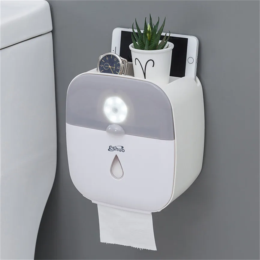 Bathroom Shelf Multi-Function Rack Intelligent Punch-Free Multi-Color Bathroom Shelf