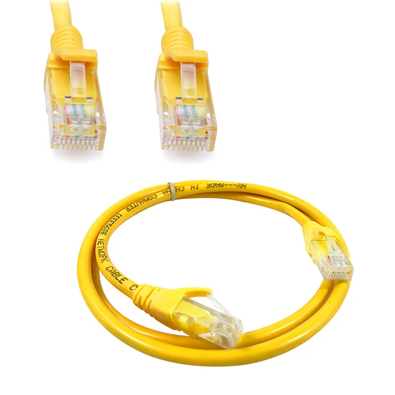 Fast and Reliable: RJ45 CAT-5 Ethernet Cable - Choose Your Length (1/2/3/5 Meter) for PC, Router, Extension Cord. Enhance your network with this high-quality, yellow patch cable. Enjoy ✓Free Shipping Worldwide! ✓Limited Time Sale ✓Easy Return. Description Image.This Product Can Be Found With The Tag Names Cheap Computer Cables Connectors, Computer Cables Connectors, Computer Office, High Quality Computer Office