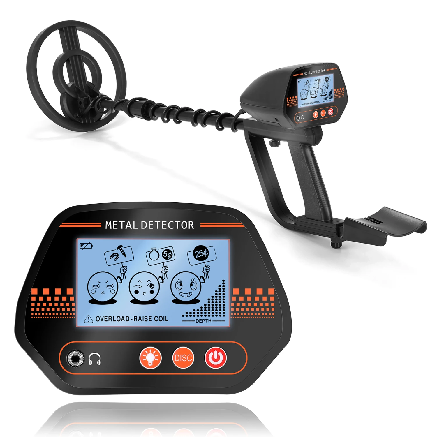 Metal Metal Audio Metal Depth Lcd Metal Detectors Detector 3 Underground Modes Display Tone Disc Industrial With Detector 3 Pinpointer Detectors Md830