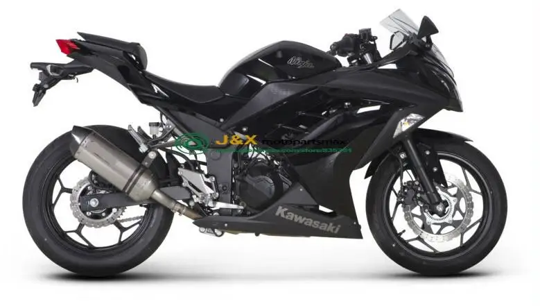 Универсальный мотоциклетный выхлопной глушитель для FZ6 CBR250 CB600 MT07 ATV внедорожный