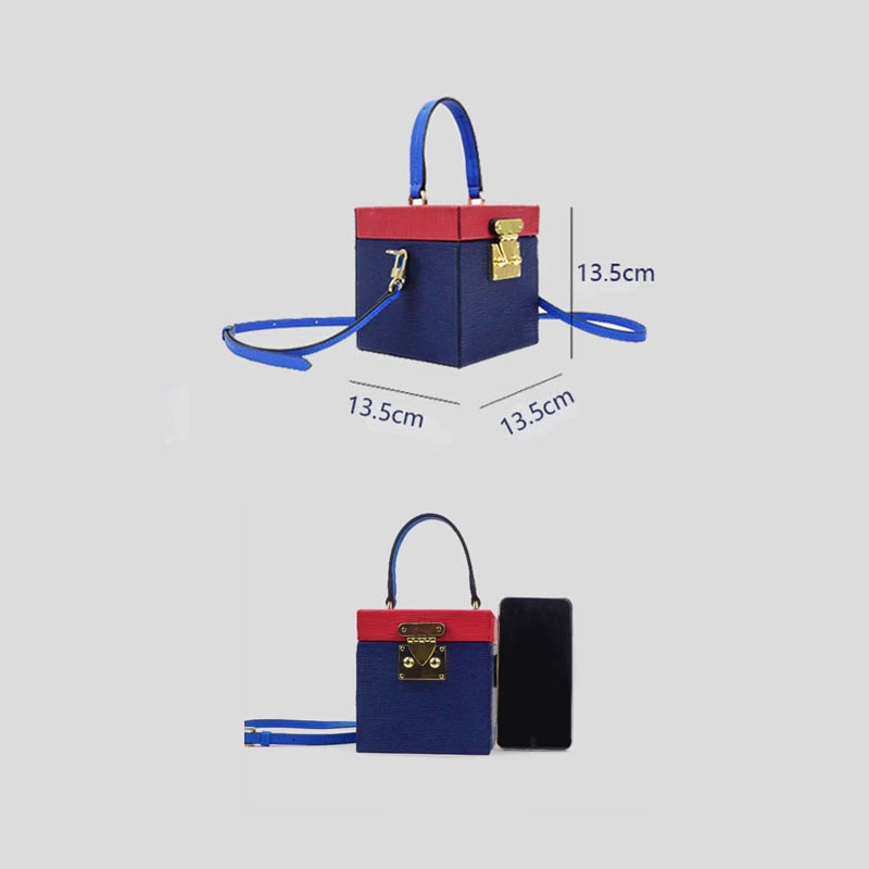 Unua amo брендовая Сумка Женская Роскошная натуральная кожа контрастный цвет дизайн дамские сумки мини сумки через плечо