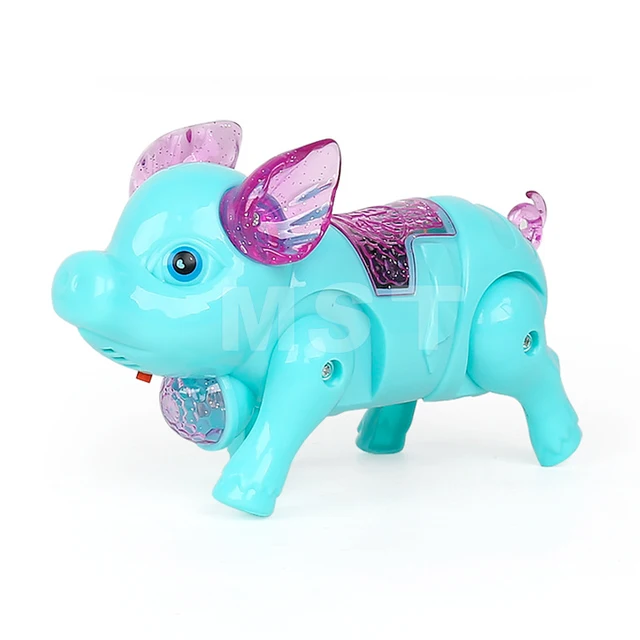 Baby Toy Electric Luminous Music Walking Simulation Animal Pig  Electronic Pets Robot Kids Early Educational Toy 5