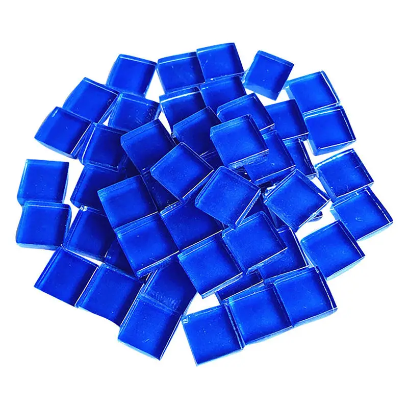 Glass mosaic 100 шт Vitreous керамическая мозаичная плитка настенная DIY Поделки смешанные оптических капель материал "сделай сам" стеклянная мозаика@ 30 - Цвет: Glass mosaic