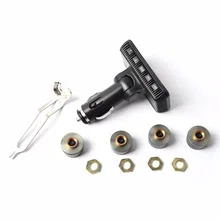 JET-1000M внешняя система контроля давления в шинах прикуриватель в режиме реального времени TPMS автомобильный детектор автомобиля шины диагностические инструменты