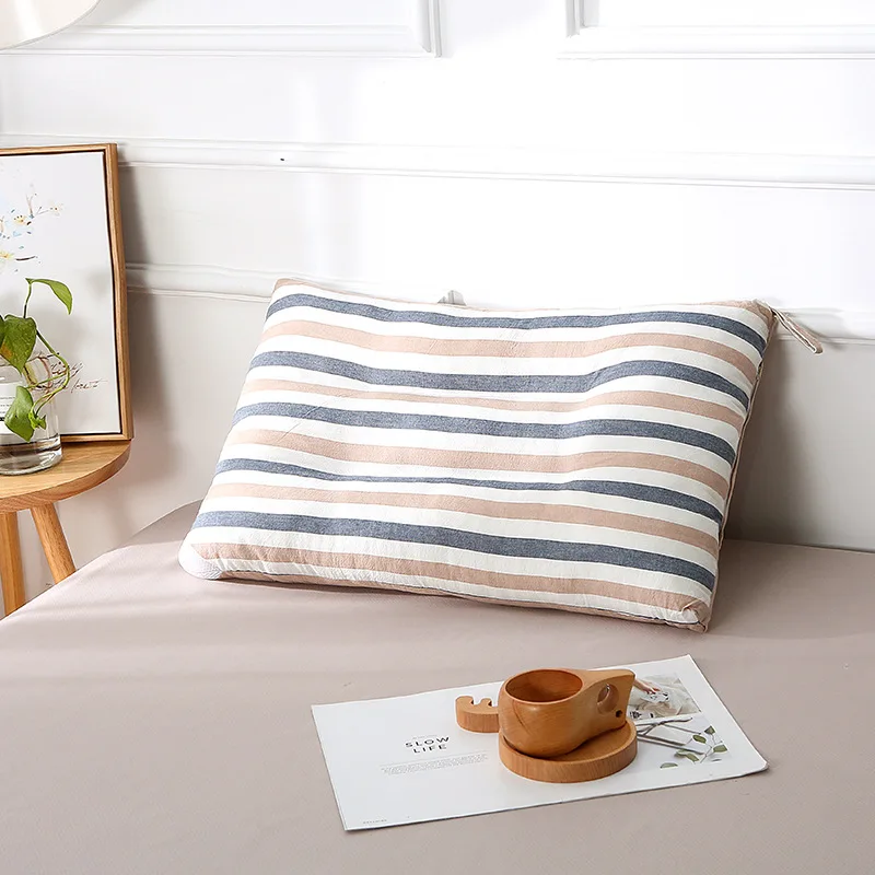 Моющаяся u-образная Подушка с сердечником для шеи взрослого, латексная подушка с эффектом памяти