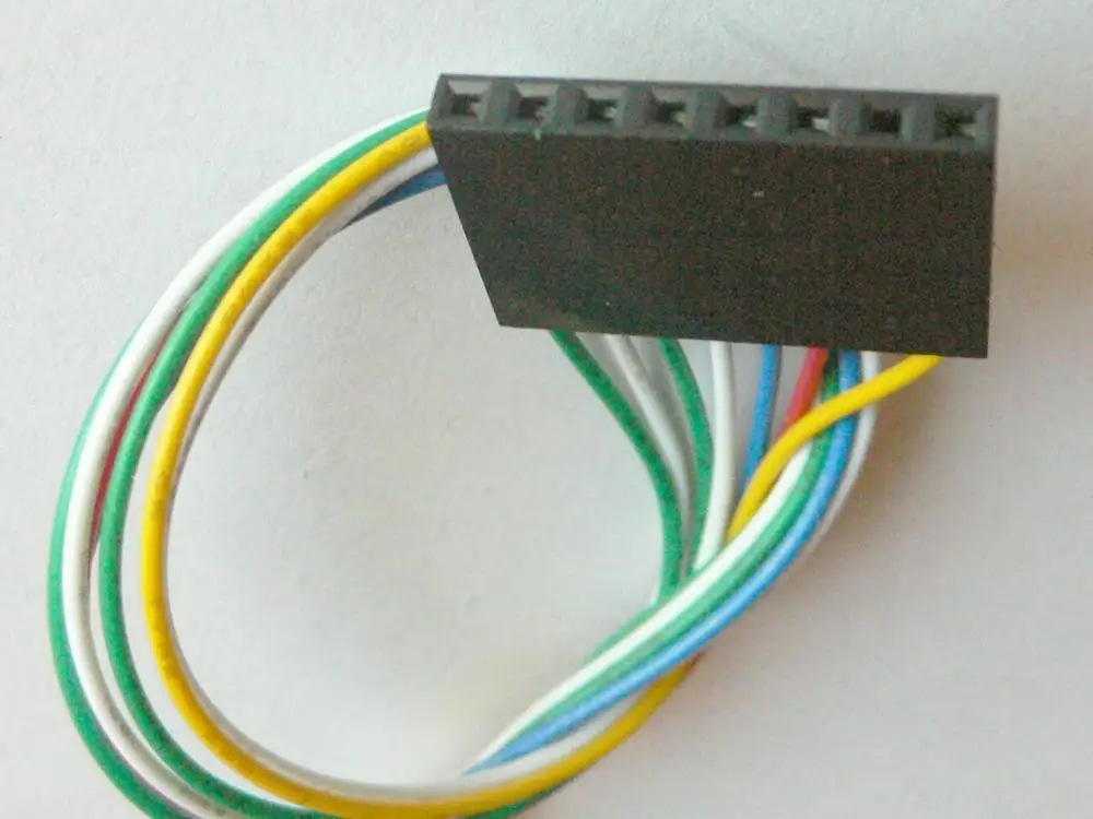 ICSP кабель для Asix PRESTO/Форте программист, 8-pin SIP-7 одного провода