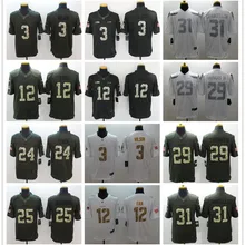 Стилизованный маршон Линч Рассел Вилсон Рихард Шерман Фан Кам канцлер Рассел Вилсон белый черный зеленый Сиэтл Джерси