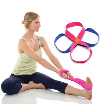 

Yoga Tension Belt Training Elastic Ring Extension Band Fitness Adjustable Equipment Yoga Band Dance With Buckle Resistance N7C2