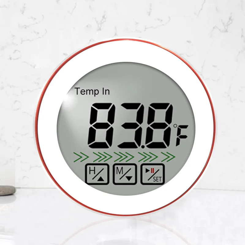 Цифровой термометр для мяса двойной зонд цифровой мгновенный термометр для барбекю таймер для духовки кухонный гриль