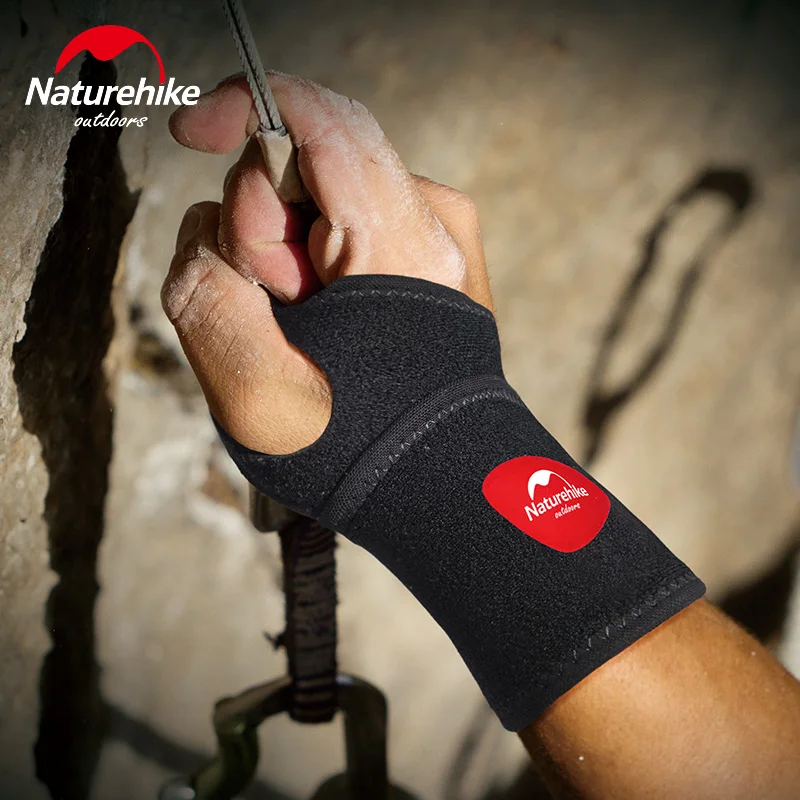 Наручный спортивный ремешок Naturehike дышащая эластичная Регулируемая Защита для