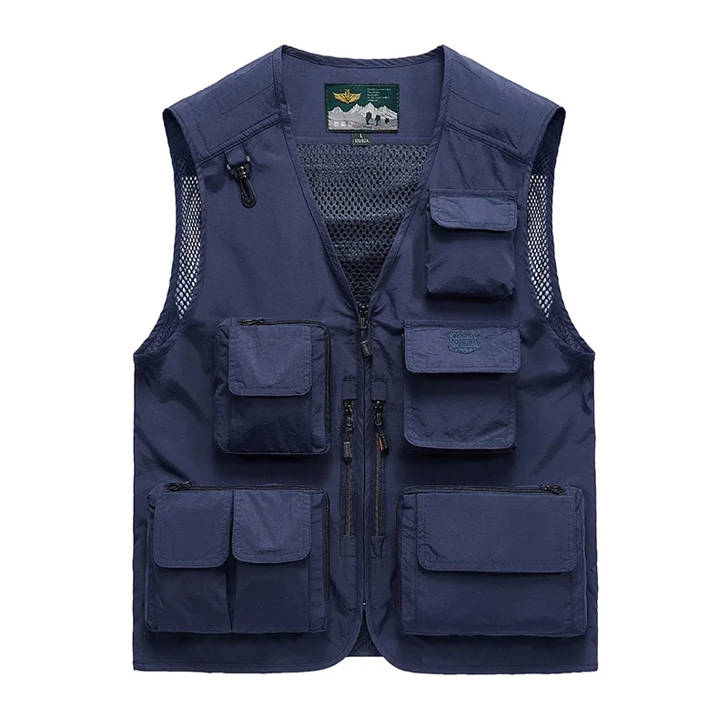 Big Size 5xl 6xl Men's Fishing Vest 