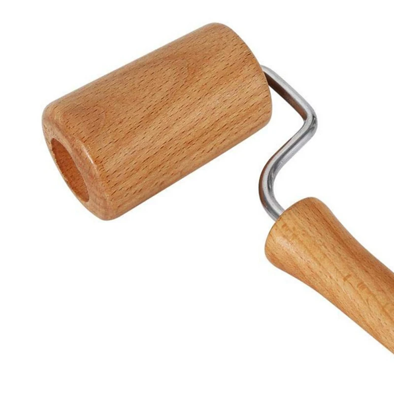 Деревянная Двойная головка для теста Скалка роликовый тип маленькая Скалка кухонный инструмент для выпечки аксессуары
