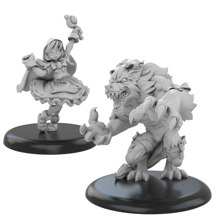 Resin Model figure GK Werewolves and Wizards Delphyne Questing Knight