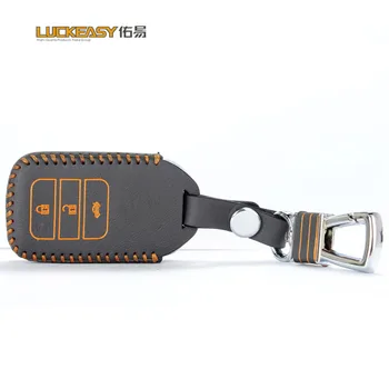 

luckeasy for honda SPIRIOR 2015 Case Remote Keys Shell Kraft first layer 2015 key cover key2a