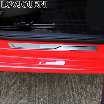 

Car Trunk Foot Pedal Door Handle Exterior Automovil Chromium Trim Parts Protecter 13 14 15 16 17 18 19 FOR Skoda Spaceback