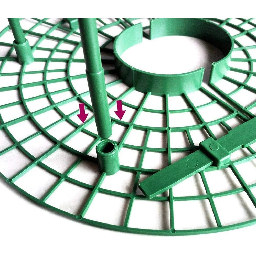 5/10/20 PCS Plant Support Strawberry Stand Frame Holder Balcony Planting Rack Fruit Support Plant Flower Climbing Vine Pillar