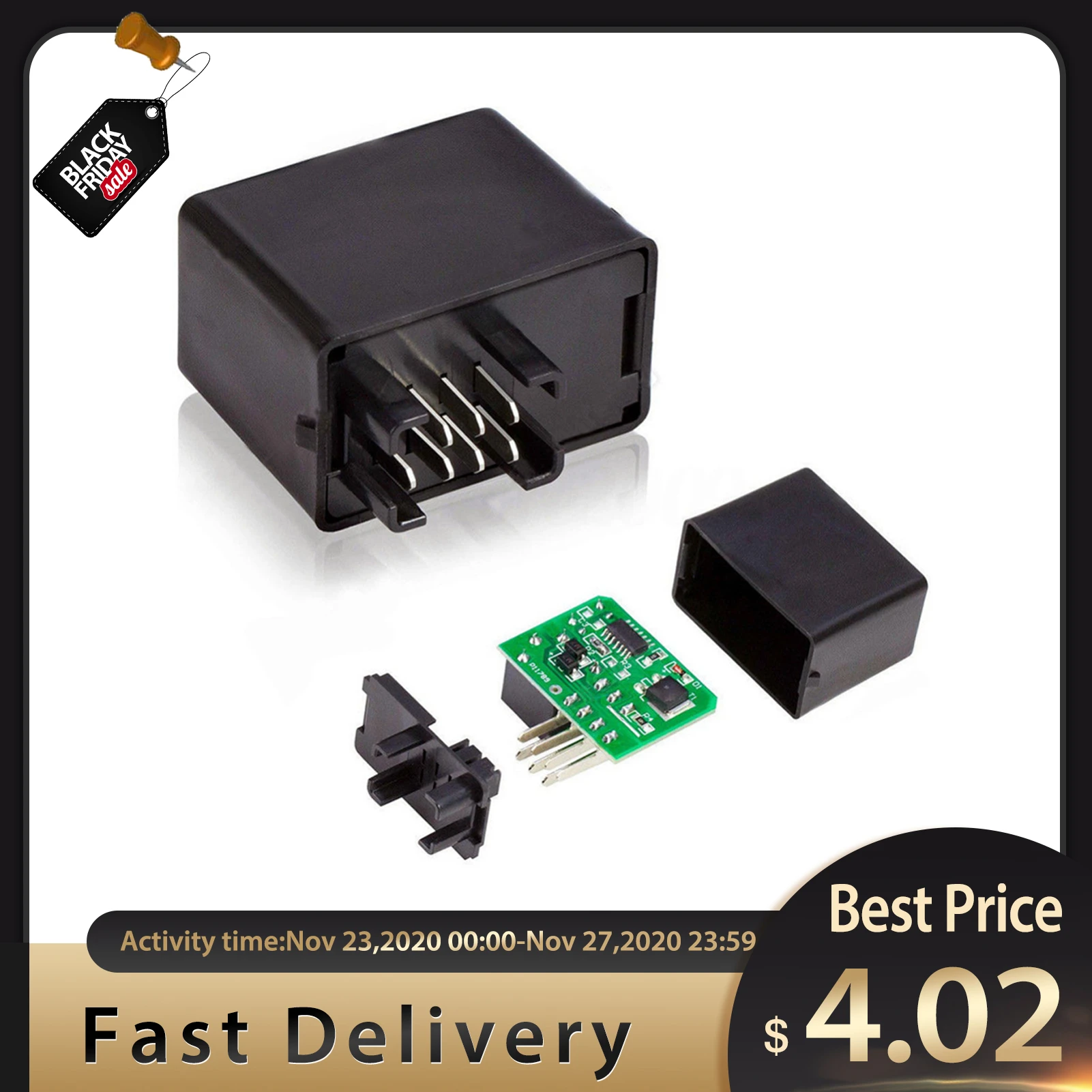 7 Pin Led Flasher Relay Indicator For Suzuki Gsxr Gsx 600 750 Vl Vz 800 Gs Sv 1000 S(ca199) For