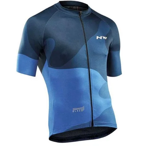 Команда NW NORTHWAVE Велоспорт Джерси рубашки Майо Ciclismo мужские с коротким рукавом летние быстросохнущие MTB велосипед Топы Одежда - Цвет: 13