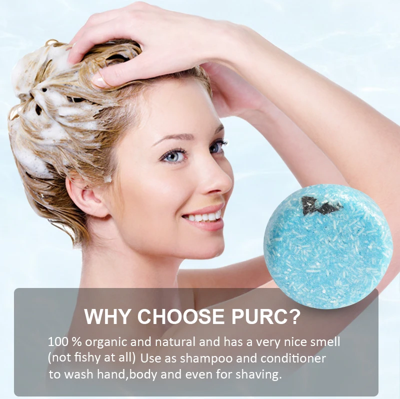 PURC Organic Seaweed Shampoo Bar