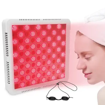 

100W LED Red Light Therapy Panel Infrared Physiotherapy Device Red Light Therapy Panel Skin Care